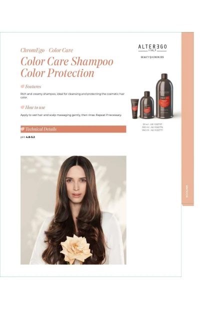 Alter Ego Italy ChromEgo — Color Care Shampoo / 300 ML / 10.14 oz