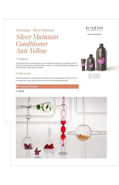 Alter Ego Italy ChromEgo — Silver Maintain Conditioner / 50 ML / 1.69 oz