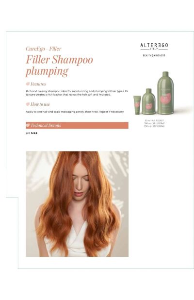 Alter Ego Italy CureEgo — Filler Shampoo / 50 ML / 1.69 oz