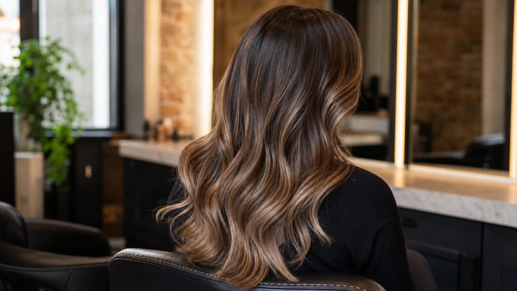 Dimensional colour melt and balayage blend at Fluff Colour Salon in Denver