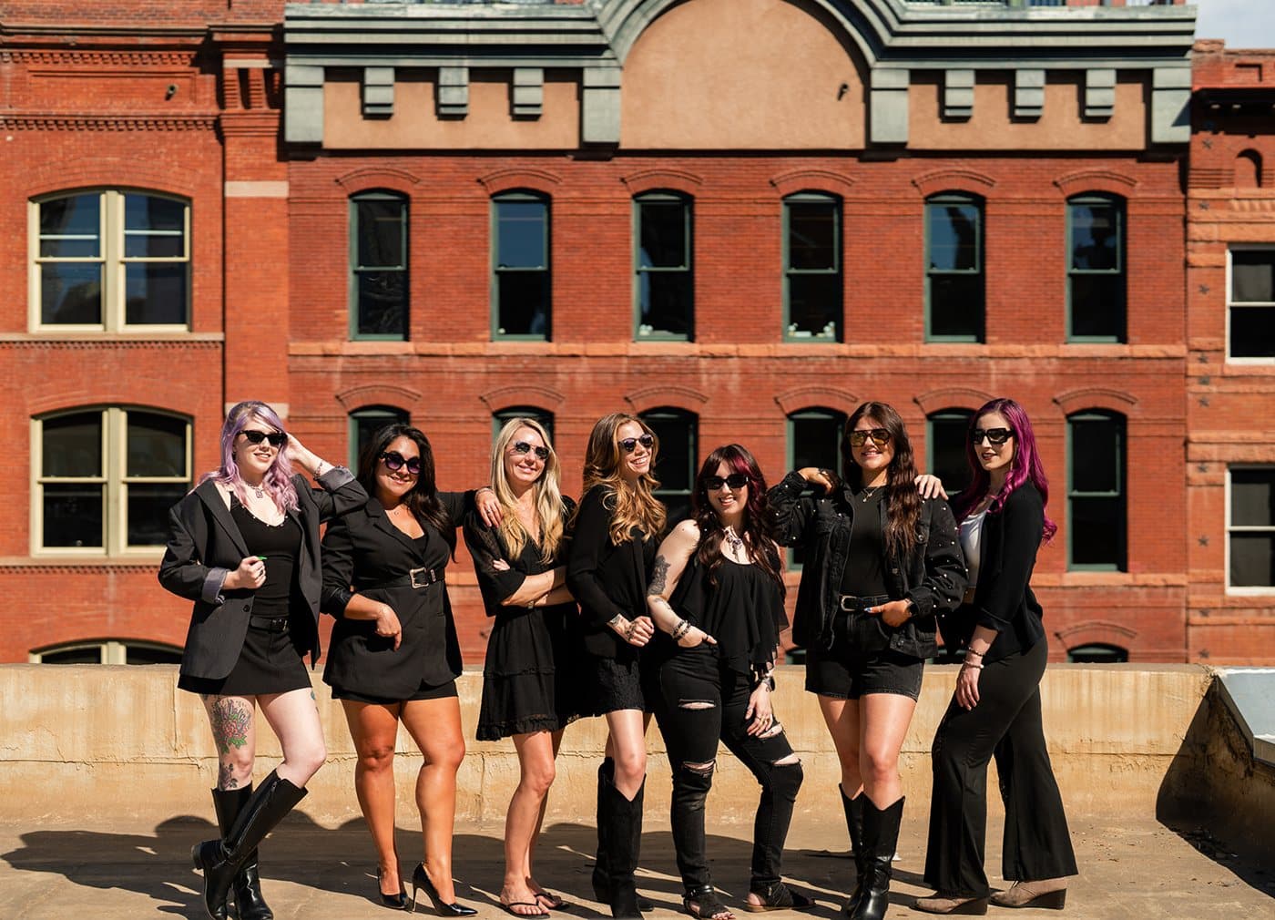 Fluff Colour Salon interior in LoDo Denver luxury hair colour destination